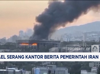 Video: Israel Serang Kantor Berita Pemerintah Iran