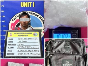 Petani Asal Prabumulih Ditangkap karena Edarkan Sabu di PALI