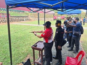 Kejuaraan Menembak dan Berburu Digelar Polda Kalsel di Hari Bhayangkara