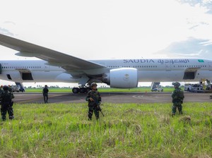 Operasi Darurat gegara Pesawat Arabia Sempat Mendapat Teror Ditutup