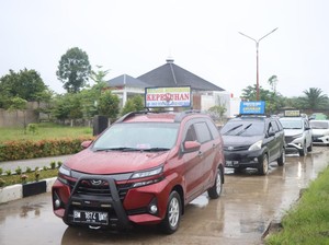 Polres Rohul Beri Pelatihan Mengemudi Gratis bagi Para Calon Sopir