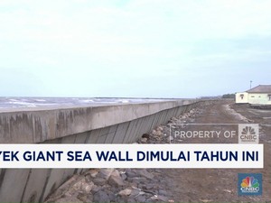 Video: Proyek Giant Sea Wall Bakal Mulai Tahun Ini