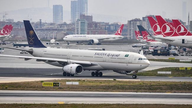 Pesawat Saudia Airlines Angkut 442 Jemaah Haji RI Dapat Ancaman Bom