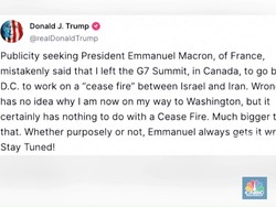 Video: Trump Sindir Macron Soal Tinggalkan G7 Lebih Awal