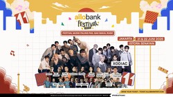 Gak Cuma Konser, Bisa Beli Merchandise di Allo Bank Festival Juga Loh