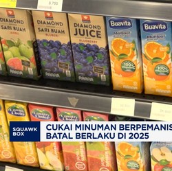 Video: Cukai Minuman Berpemanis Dalam Kemasan Batal Berlaku di 2025