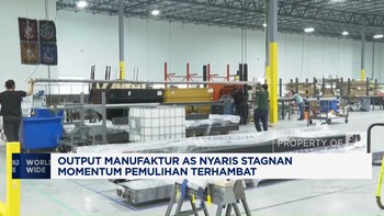 Video: Output Manufaktur AS Nyaris Stagnan, Pemulihan Terhambat?
