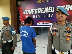 Polisi Tangkap Pembunuh Pria di Kos Bima, Sebilah Parang Disita
