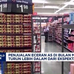Video: Penjualan Eceran AS di Mei 2025 Turun Dalam dari Ekspektasi