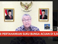 Video: Perry Warjiyo Putuskan BI Rate Tetap 5,50%