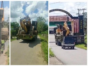 4 Alat Berat Tambang Emas Ilegal Muratara Dikeluarkan Usai Warga Demo