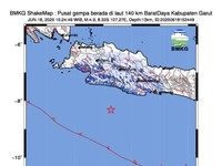 Gempa Dangkal M4,9 Hantam Kabupaten Garut, Ini Pemicunya Menurut BMKG