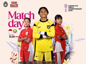 Jadwal Siaran Langsung Timnas Putri Indonesia U-19 Vs Myanmar U-19 Sore Ini