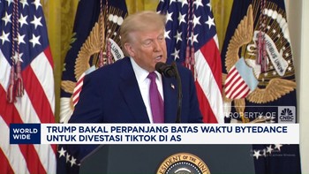 Video: Trump Perpanjang Batas Waktu ByteDance Divestasi TikTok di AS