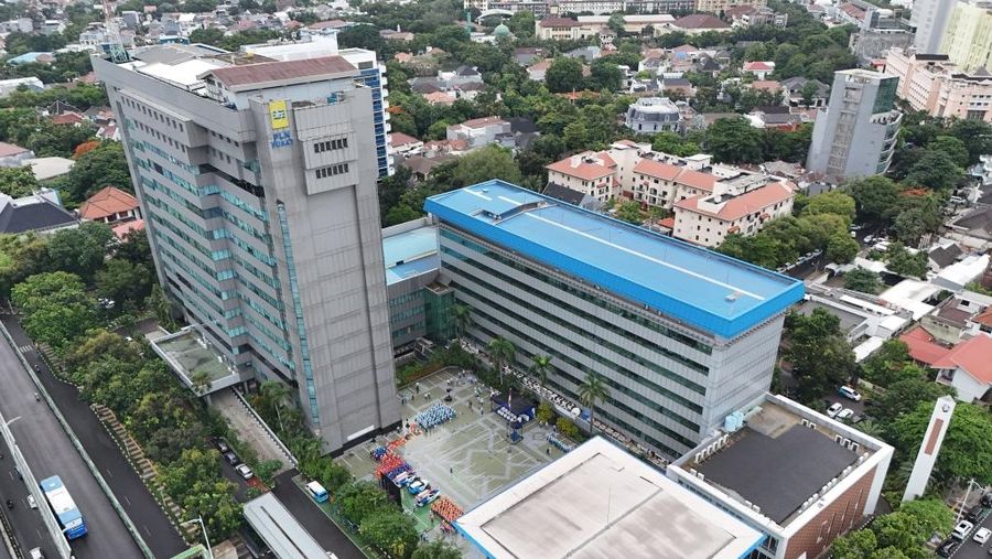Ilustrasi Gedung Kantor Pusat PLN di Kebayoran Baru, Jakarta Selatan, PLN kembali menjadi perusahaan utilitas nomor satu se-Asia Tenggara versi Fortune. Dok. PT PLN (Persero)