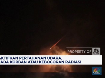 Video: Iran Aktifkan Pertahanan Udara, Sebut Tak Ada Kebocoran Radiasi