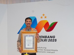 Pelayanan Prima Polres Pasuruan Sabet Penghargaan di Musrenbang Polri 2025