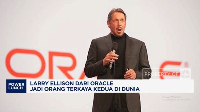 Video: Larry Ellison Dari Oracle Jadi Orang Terkaya Kedua di Dunia