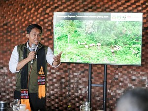 Menhut Kembali Cek Progres Konservasi Gajah Lahan Milik Prabowo di Aceh