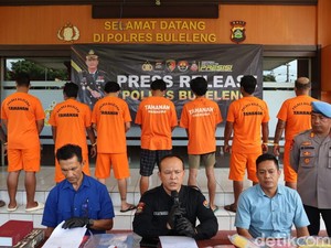 Polisi Gulung 8 Tersangka Narkotika di Buleleng