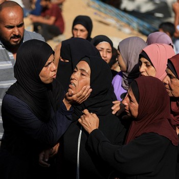 Potret Ngeri Serangan Israel Kala Warga Gaza Antre Bantuan Makanan