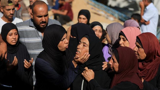 Potret Ngeri Serangan Israel Kala Warga Gaza Antre Bantuan Makanan