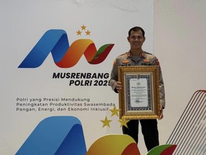 Polres Probolinggo Kota Sabet Penghargaan di Musrenbang Polri 2025