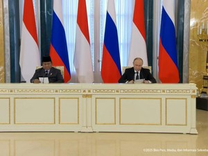 Di Depan Putin, Prabowo: RI Tak Lupa Bantuan Rusia saat Masih Miskin