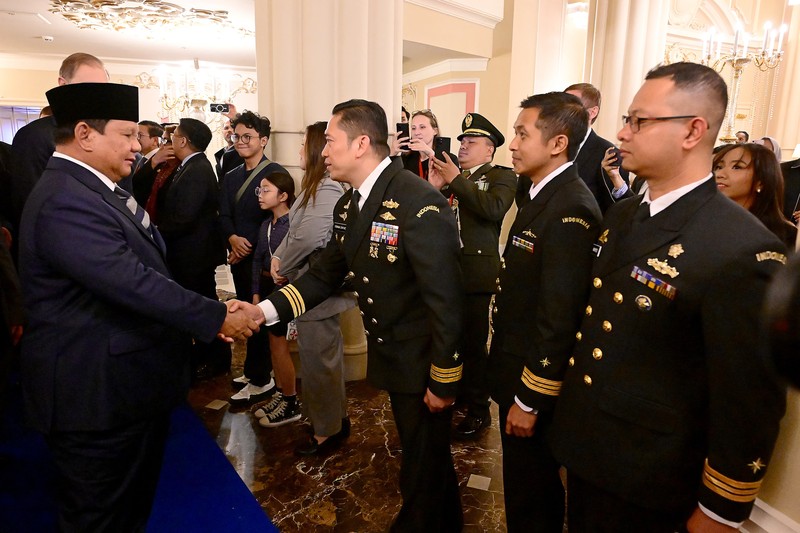 Presiden Republik Indonesia, Prabowo Subianto tiba di Bandara Internasional Pulkovo, St. Petersburg, Federasi Rusia, pada Rabu, (18/6/2025), sekitar pukul 17.50 waktu setempat. (Dok. Biro Pers Sekretariat Presiden)