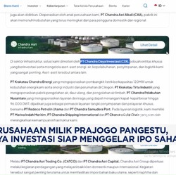 Video: Siap-siap! Satu Lagi Perusahaan Prajogo Pangestu Bakal IPO