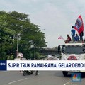 Video: Supir Truk Ramai-Ramai Gelar Demo di Surabaya, Ada Apa?
