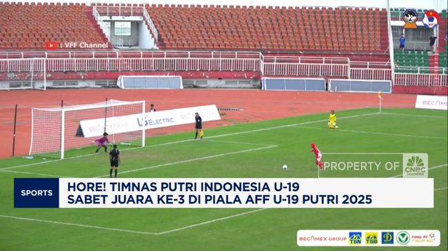 Video: Garuda Muda Putri Juara Ke-3 di Piala AFF U-19 Putri 2025