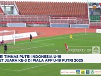 Video: Garuda Muda Putri Juara Ke-3 di Piala AFF U-19 Putri 2025
