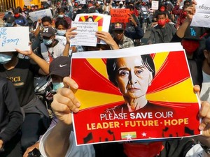 Aung San Suu Kyi Rayakan Ulang Tahun ke-80 di Tahanan Junta
