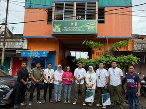 Bank Sulselbar Buka Sistem Pembayaran Non Tunai di Pasar Tradisional Makassar
