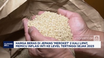 Video: Harga Beras di Jepang 'Meroket', Memicu Inflasi Inti