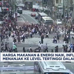 Video: Inflasi Inti Jepang Menanjak ke Level Tertinggi Dalam 2 Tahun
