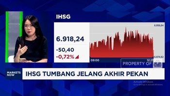 Video: Perang & Suku Bunga Ditahan, IHSG-Rupiah Akhir Pekan Tumbang