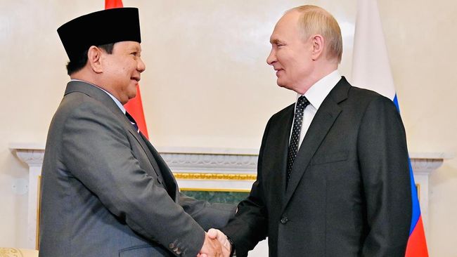 Di Depan Prabowo, Putin Janji Tambah Pasokan Minyak dan LNG ke RI