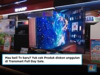 Beli TV Baru? di Transmart ada Diskon Besar