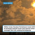 Video: Dihantam Serangan Rudal Iran, Langit Malam Israel Kian Mencekam