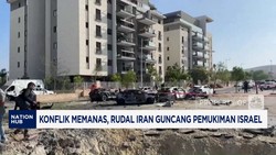Video: Konflik Memanas, Rudal Iran Guncang Pemukiman Israel