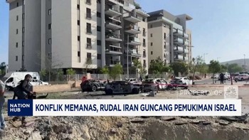 Video: Konflik Memanas, Rudal Iran Guncang Pemukiman Israel