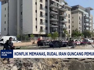 Video: Konflik Memanas, Rudal Iran Guncang Pemukiman Israel