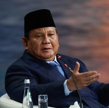 Potret Prabowo Hadiri Forum Ekonomi Internasional di Rusia