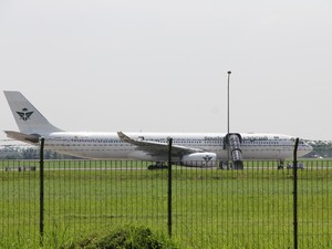 Detik-detik Pesawat Saudia Alihkan Penerbangan ke Bandara Kualanamu