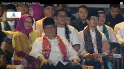 CT Hadiri Puncak Perayaan HUT ke-498 Jakarta di Lapangan Banteng