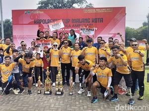 Tim Sepakbola Amputasi Kota Malang Juarai Kapolresta Cup Malang Kota 2025