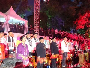 Semarak! Malam Puncak HUT Jakarta ke-489 di Lapangan Banteng