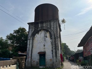 Tong Air Raksasa Peninggalan Belanda di Medan